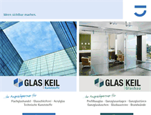 Tablet Screenshot of glaskeil.de